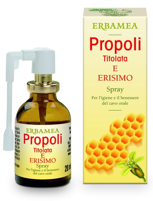 Propóleo Titulado y Erisimo Spray 20 ml