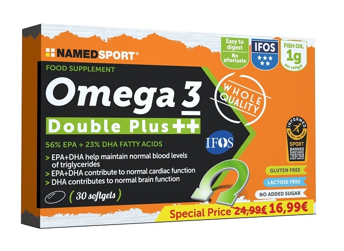 Omega 3 Double Plus 30 Softgels