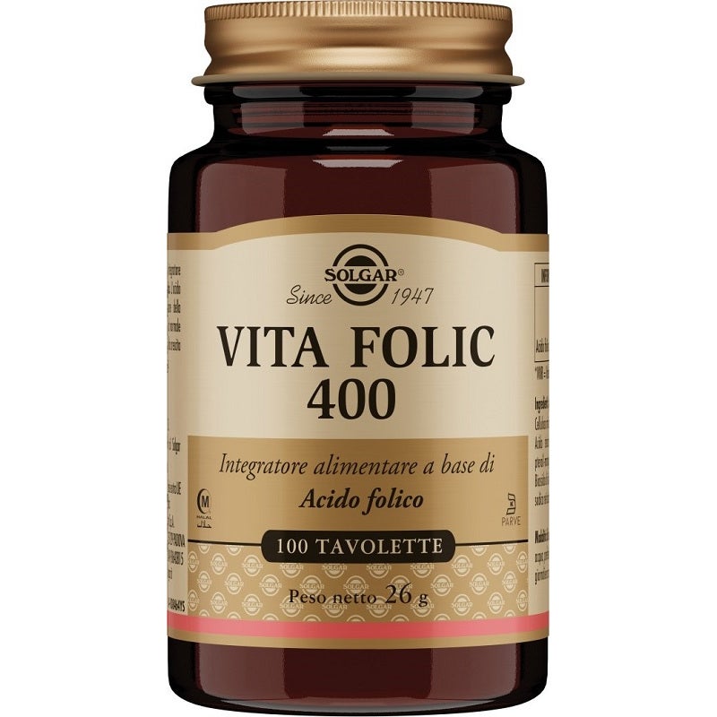 Solgar Vita Fólico 400 100 Comprimidos-2