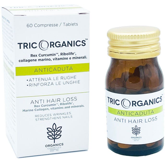 Organics Cosmetics Tricorganics Anticaduta 60 Compresse