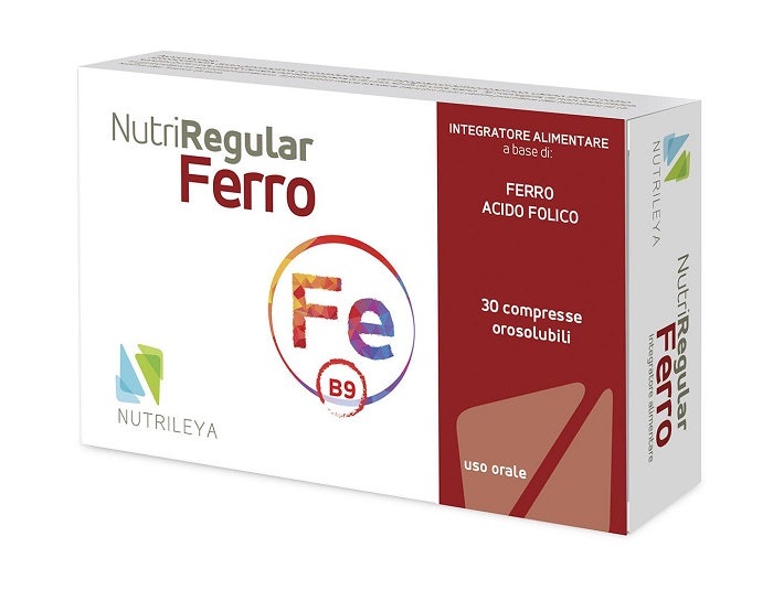 NUTRIREGULAR HIERRO 30 COMPRIMIDOS BUCALES