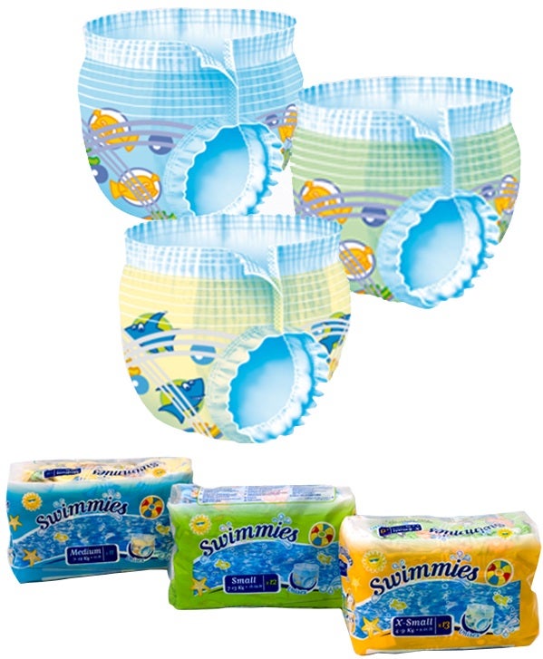 Swimmies Pantalones Pequeños 12 Piezas-1