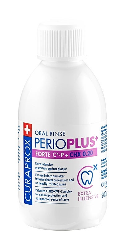 Curaprox Colutorio Perio Plus + Forte CHX 0,20% 200ml-1