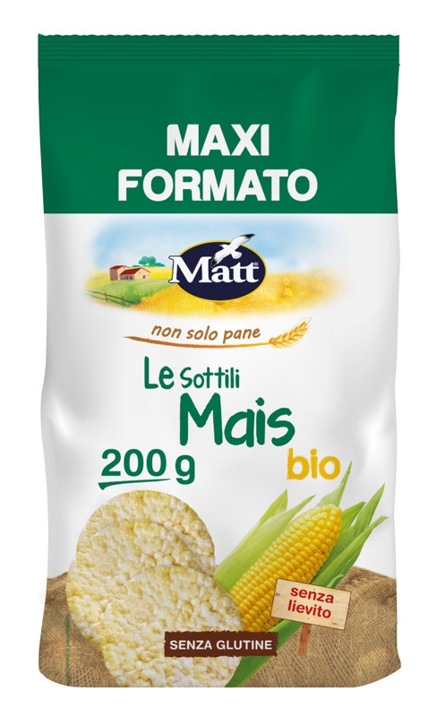 Matt Gallette Le Sottili Mais Bio 200g
