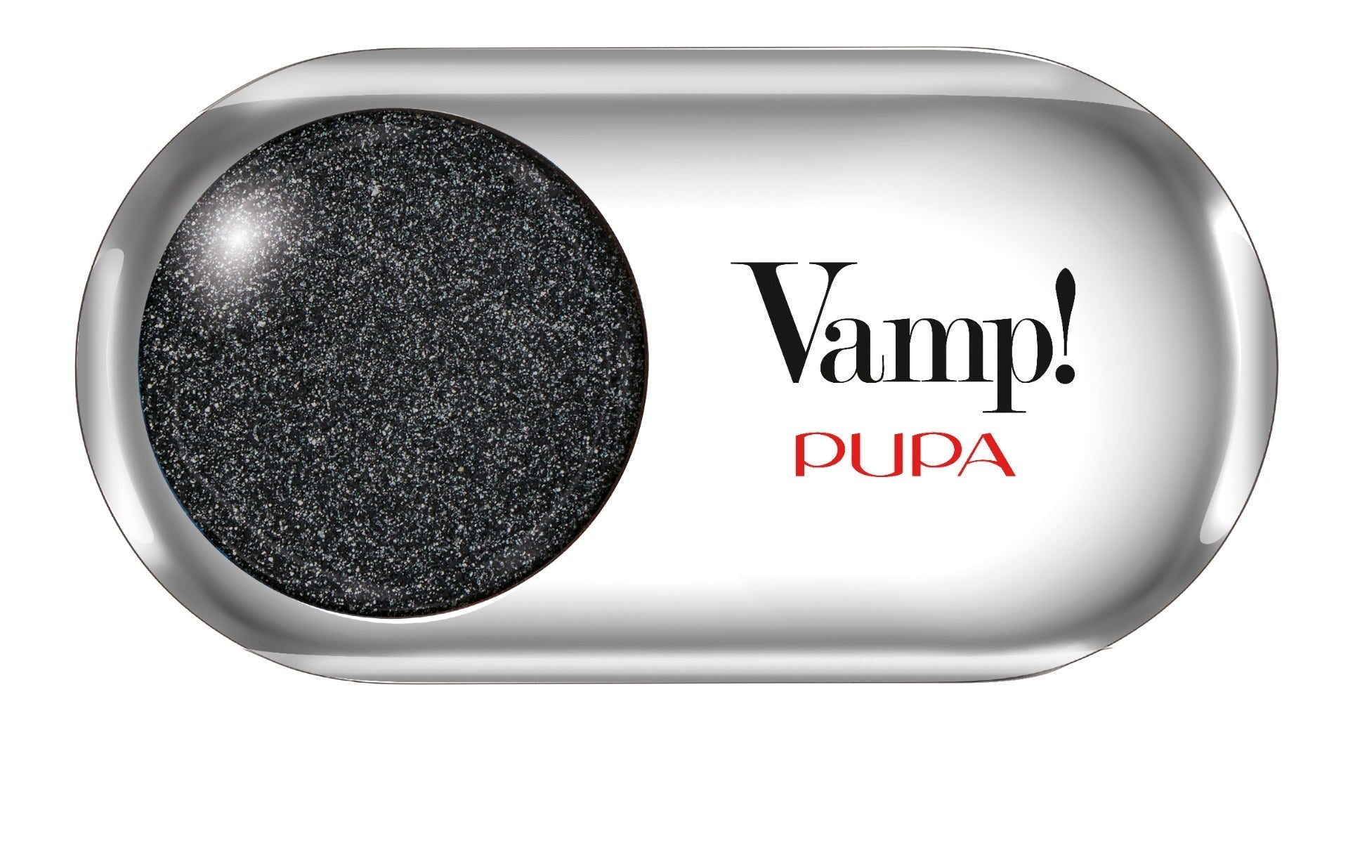 Pupa Vamp! Sombra de ojos metálica 301 Frozen Black 1,5 g