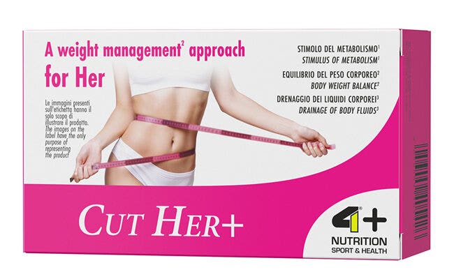 4+ NUTRITION CUT4HER+ 90 cápsulas