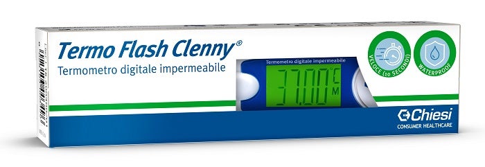 Clenny Termo Flash Termómetro predictivo en 10 segundos, resistente al agua