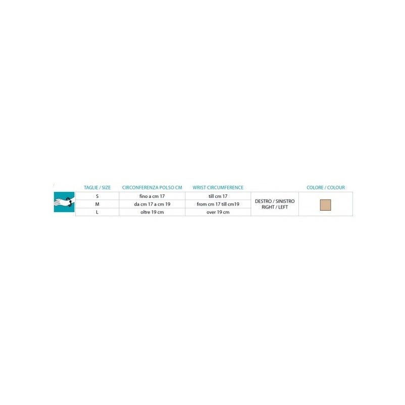 Orione Ortesis Inmovilizacion Pulgar Derecho Beige Talla M 241-2
