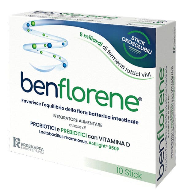 BENFLORENE 10 BARRITAS BUCALES