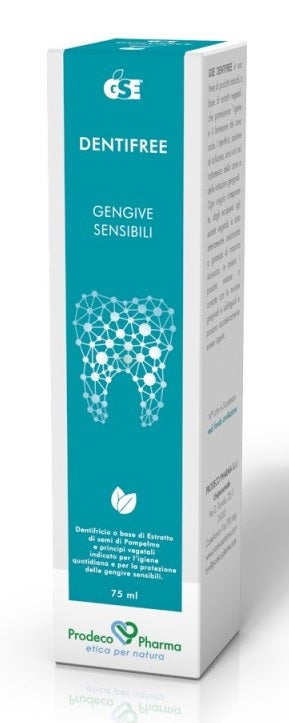 GSE Dentifree, pasta de dientes para encías sensibles, 75 ml