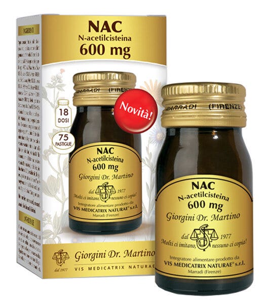 Dr. Giorgini NAC 75 pastillas