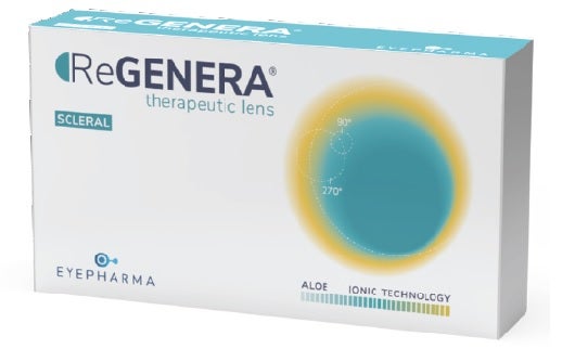 Regenera lentes de contacto terapéuticos esclerales iónicos-1