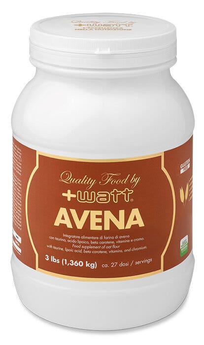 +Watt Quality Food Avena Gusto Naturale 1360g