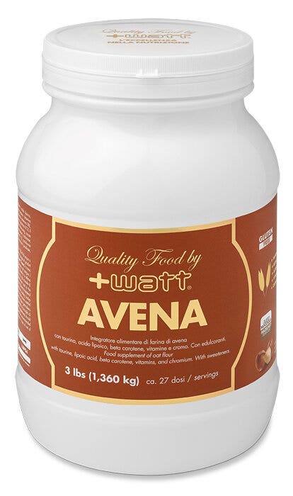 +Watt Quality Food Avena Gusto Nocciola 1360g