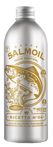 Necon Salmoil Ricetta 4 Odor Control Alimento Complementare Per Cani E Gatti 500ml