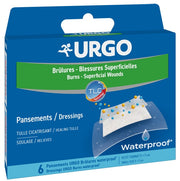 Urgo Quemaduras Superficiales Resistente al Agua 5x7 cm 6 Parches