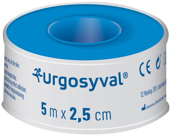 Urgo Urgosyval Apósito en rollo 5 m x 2,5 cm
