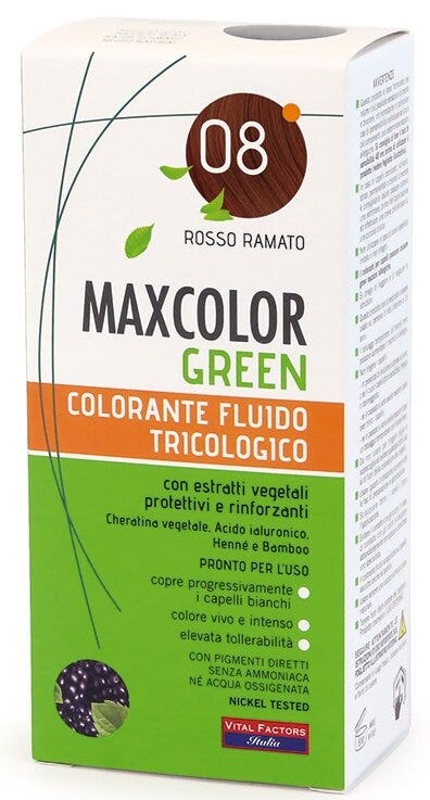 MAX COLOR GREEN 08 ROSSO RAM