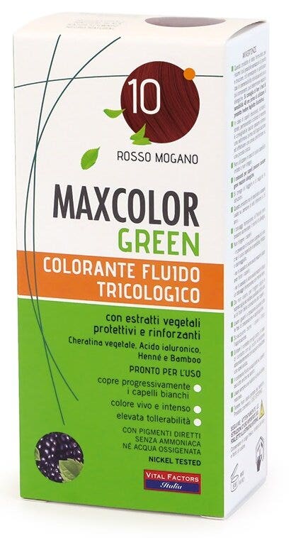 MAX COLOR GREEN 10 ROSSO MOG