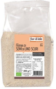 HARINA DE SEMILLA DE LINO OSCURO BIO400G-2