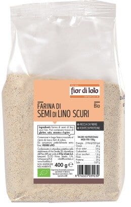 HARINA DE SEMILLA DE LINO OSCURO BIO400G-2