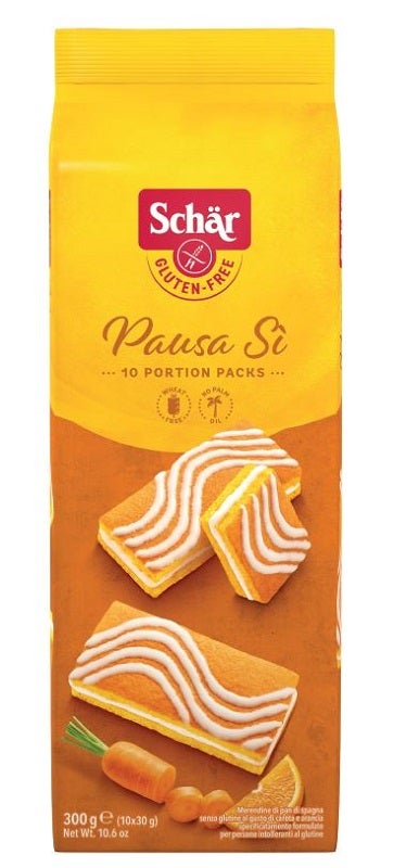 Schar Pausa Si Snacks de zanahoria/naranja 300 g