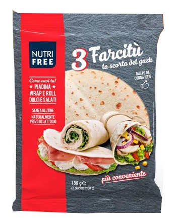 Nutrifree Relleno Piadina Sin Gluten 3x60g-1