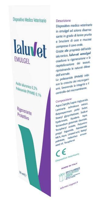 Roydermal Ialuvet Emulgel Para Perros/Gatos 50ml-1