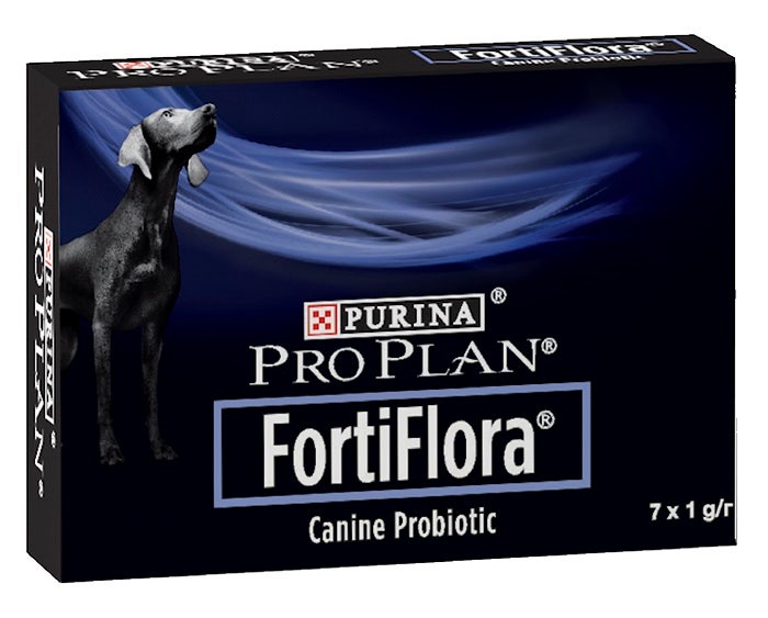 Purina Proplan Fortiflora Canine, alimento complementario para perros, 7 sobres