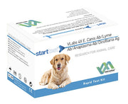 VetMotive Start Test Vlabs 4x (Canis Ab, Lyme Ab, Anaplasma Ab, Dirofilaria Ag) 5 kits de prueba