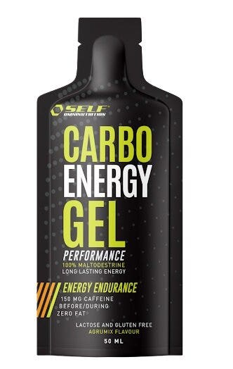 Self Omninutrition Carbo Energy Gel Endurance Gusto Agrumi 24 Pezzi
