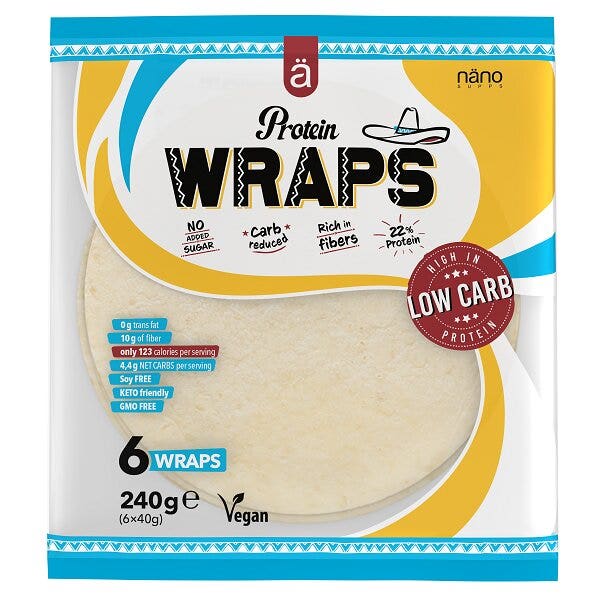 NAN PROTEIN WRAPS VEGAN 6X40G