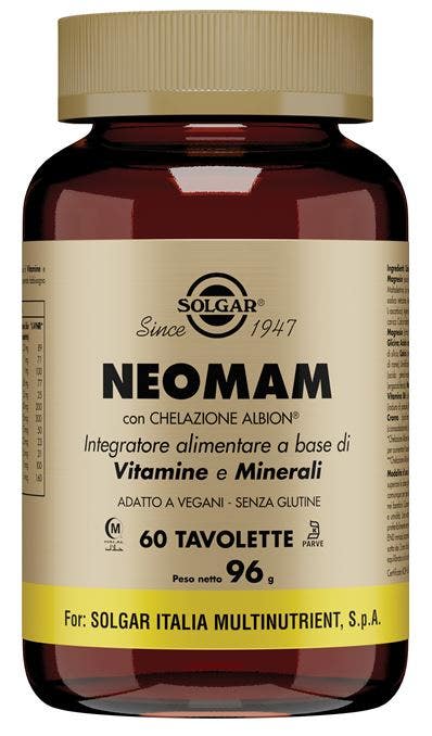 Solgar Neomam 60 Comprimidos-1