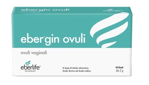 EBERGIN OVULOS VAGINALES 10 UNIDADES