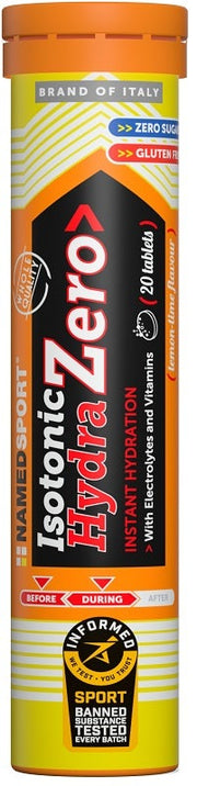 Named Sport Isotonic Hydra Zero Gusto Limone 20 Tablets