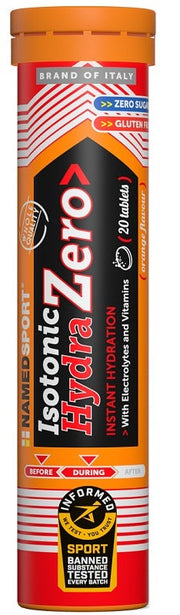 Named Sport Isotonic Hydra Zero Gusto Arancia 20 Tablets