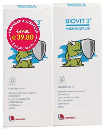 Biovit 3 Immunoplus Multipack 2x125ml Botellas-1