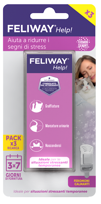 Ceva Feliway Help 3 Ricariche