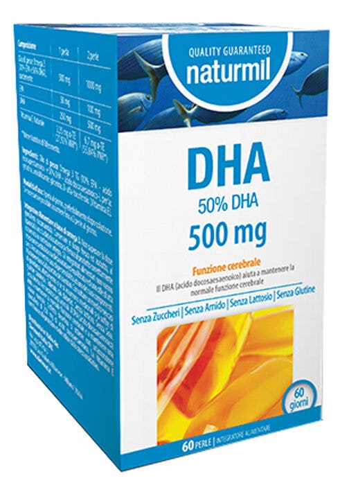 Dietmed Naturmil DHA 500 mg 60 cápsulas