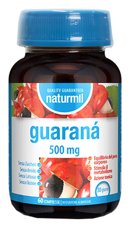 NATURMIL GUARANÁ 500 MG 60 COMPRIMIDOS