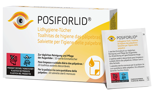 Posiforlid Toallitas Para Parpados 20 Piezas-1