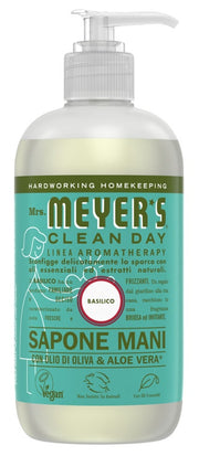 Mrs Meyer's Clean Day Sapone Liquido Mani Profumo Basilico 370ml