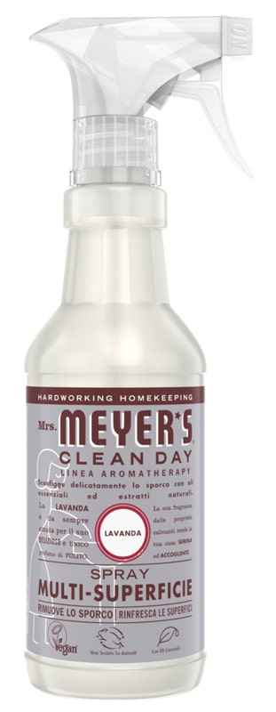 Mrs Meyer's Clean Day Spray Detergente Multi-Superficie Profumo Lavanda 473ml