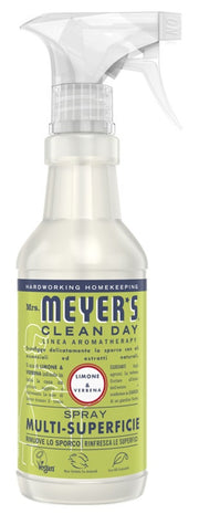 Mrs Meyer's Clean Day Spray Detergente Multi-Superficie Profumo Limone Verbena 473ml