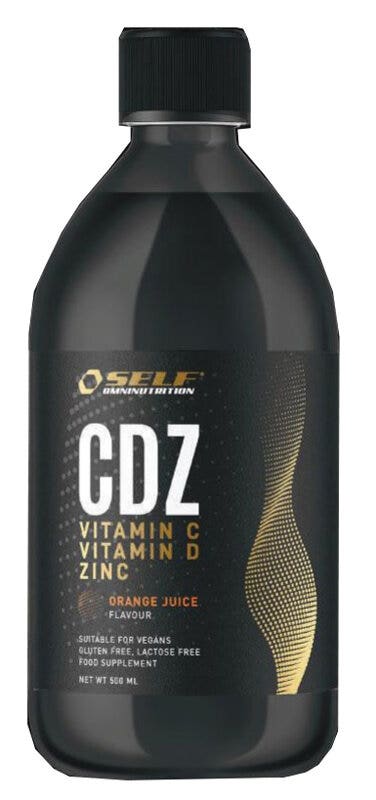 Self Omninutrition CDZ Vitamina C y D con zinc 500 ml