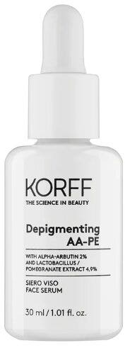 Korff Depigmenting AA-PE Suero facial para hiperpigmentación 30 ml