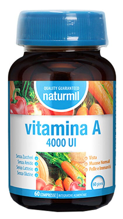 NATURMIL VITAMINA A 4000 60 COMPRIMIDOS
