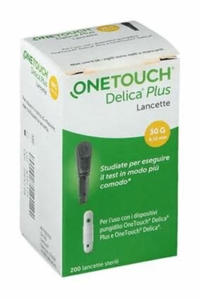 Lancetas Onetouch Delica Plus 200 Piezas-2