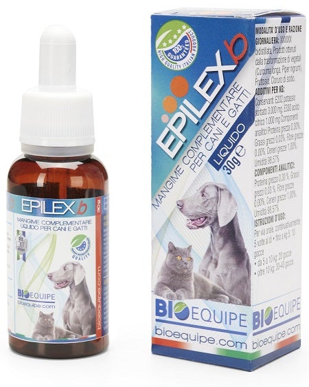 Epilexb Alimento Complementario Calmante Líquido para Perros/Gatos 30 ml