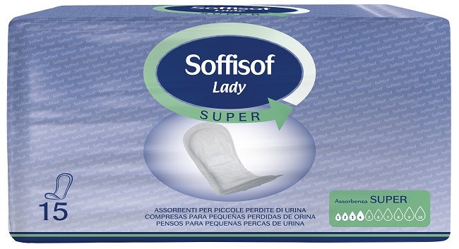 Soffisof Protecciones Femeninas Lady Classic Super 15 compresas